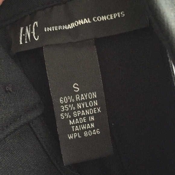Inc black halter  dress. Size small - Picture 3 of 3